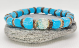 Kamykbijoux.pl – bransoletka Kokosowy Amazonit, bransoletka Kamyk Bijoux