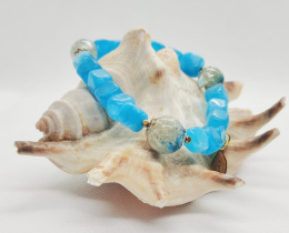 Kamykbijoux.pl – bransole, bransoletka z amazonitu i żywicy epoksydowej handmade