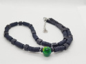 Kamykbijoux.pl – naszyjnik Green Eye, naszyjnik Kamyk Bijoux, naszyjnik z żywicy epoksydowej handmade