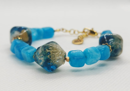 Kamykbijoux.pl – bransoletka Koko Maroko, bransoletka Kamyk Bijoux, bransoletka z amazonitu i żywicy epoksydowej handmade
