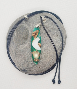 Kamykbijoux.pl – wisior SUP, naszyjnik Kamyk Bijoux, wisior Kamyk Bijoux, zawieszka z żywicy epoksydowej handmade, WALENTYNKI