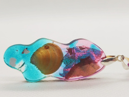 Kamykbijoux.pl – wisior SUP, naszyjnik Kamyk Bijoux, wisior Kamyk Bijoux, zawieszka z żywicy epoksydowej handmade, WALENTYNKI