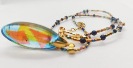 Kamykbijoux.pl – naszyjnik z kamieni , naszyjnik Kamyk Bijoux,, naszyjnik z żywicy epoksydowej handmade, SEA GLASS