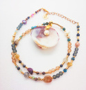 Kamykbijoux.pl –  naszyjnik cytryn, naszyjnik Kamyk Bijoux, naszyjnik z żywicy epoksydowej handmade, naszyjnik perła