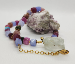 Kamykbijoux.pl – naszyjnik , naszyjnik Kamyk Bijoux,, naszyjnik z żywicy epoksydowej handmade, naszyjnik SEA GLASS