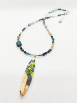 Kamykbijoux.pl – naszyjnik z kamieni , naszyjnik Kamyk Bijoux,, naszyjnik z żywicy epoksydowej handmade