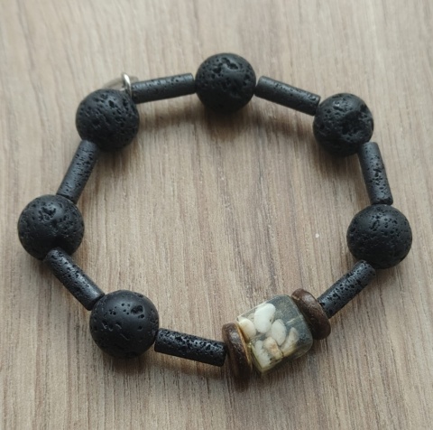 Kamykbijoux.pl –bransoletka, bransoletka z żywicy epoksydowej, bransoletka handmade,bransoletka ze stali chirurgicznej