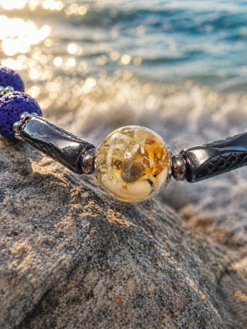 Kamykbijoux.pl – bransoletka turmalin, bransoletka Kamyk Bijoux, bransoletka z żywicy epoksydowej handmade, bransoletka lawa