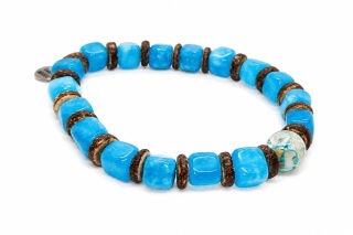Bransoletka COCONUT AMAZONITE