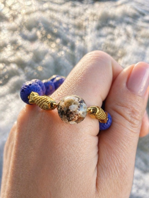 Kamykbijoux.pl – bransoletka turmalin, bransoletka Kamyk Bijoux, bransoletka z żywicy epoksydowej handmade, bransoletka lawa