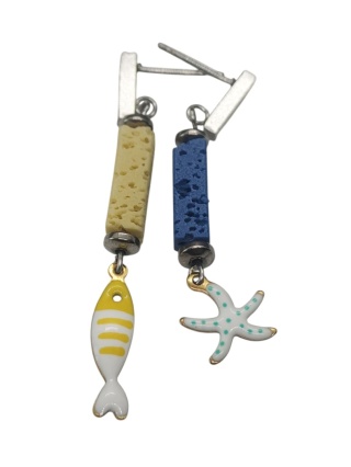 Kolczyki STARFISH & GOLDFISH