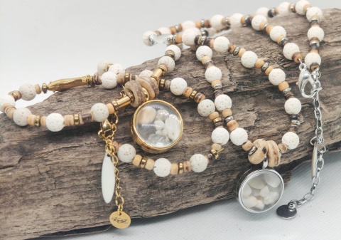 Kamykbijoux.pl – naszyjnik Kamyk Bijoux,wisiorek z żywicy epoksydowej, naszyjnik handmade, naszyjnik ze stali chirurgicznej