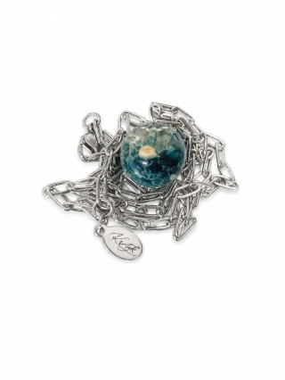 Naszyjnik BALTIC ORB SILVER