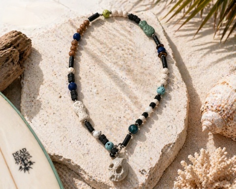 Kamykbijoux.pl – naszyjnik Kamyk Bijoux,wisiorek z żywicy epoksydowej, naszyjnik handmade, naszyjnik ze stali chirurgicznej