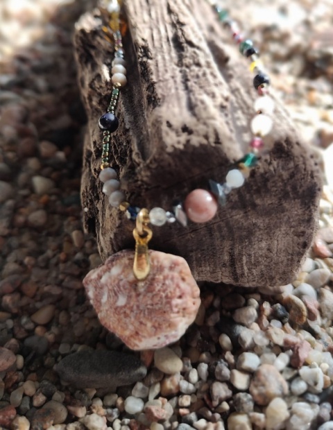 Kamykbijoux.pl – bransoletka cytryn, naszyjnik cytryn, naszyjnik Kamyk Bijoux, naszyjnik z żywicy epoksydowej handmade