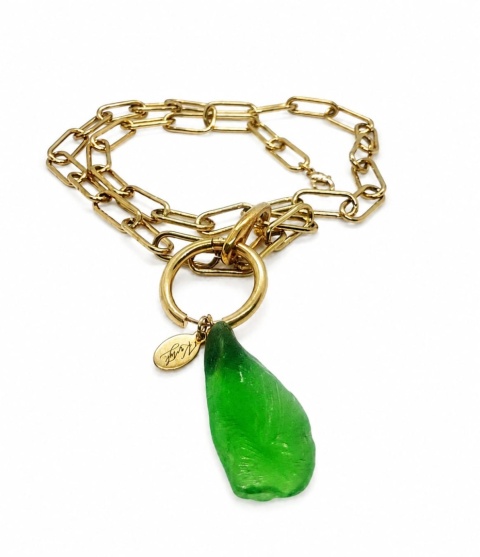 Kamykbijoux.pl – naszyjnik z kamieni , naszyjnik Kamyk Bijoux,, naszyjnik z żywicy epoksydowej handmade, SEA GLASS