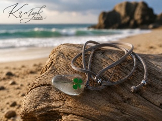 Naszyjnik SEA GLASS "FARCIARZ"