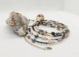 Kamykbijoux.pl – bransoletka cytryn, naszyjnik cytryn, naszyjnik Kamyk Bijoux, naszyjnik z żywicy epoksydowej handmade