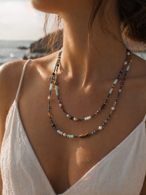 Kamykbijoux.pl – bransoletka cytryn, naszyjnik cytryn, naszyjnik Kamyk Bijoux, naszyjnik z żywicy epoksydowej handmade