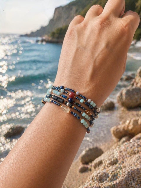 Kamykbijoux.pl – bransoletka cytryn, naszyjnik cytryn, naszyjnik Kamyk Bijoux, naszyjnik z żywicy epoksydowej handmade