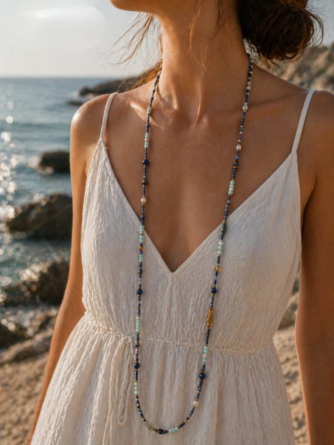 Kamykbijoux.pl – bransoletka cytryn, naszyjnik cytryn, naszyjnik Kamyk Bijoux, naszyjnik z żywicy epoksydowej handmade